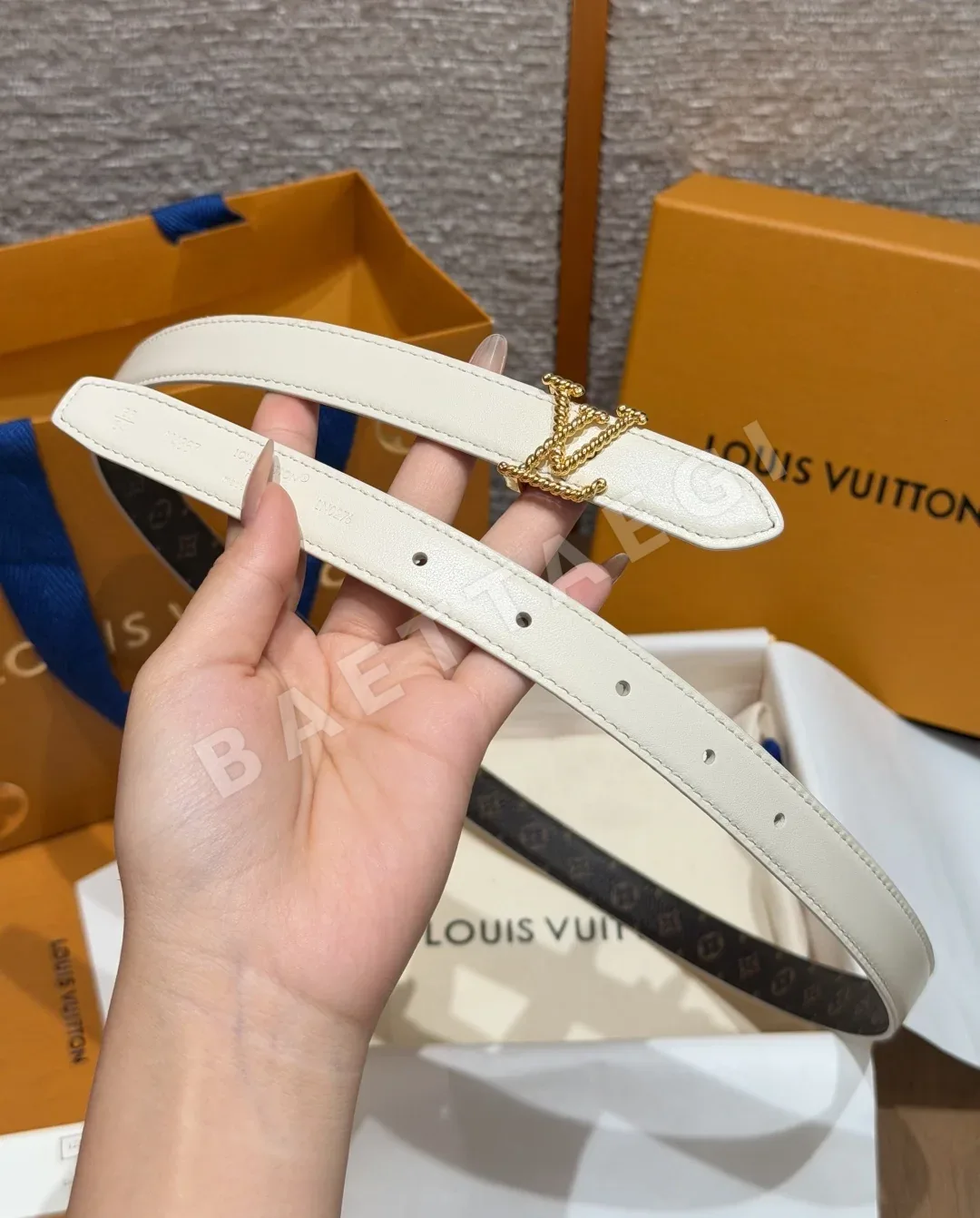 루이비통 코르델리아 20mm 리버시블 벨트 상세 이미지 5