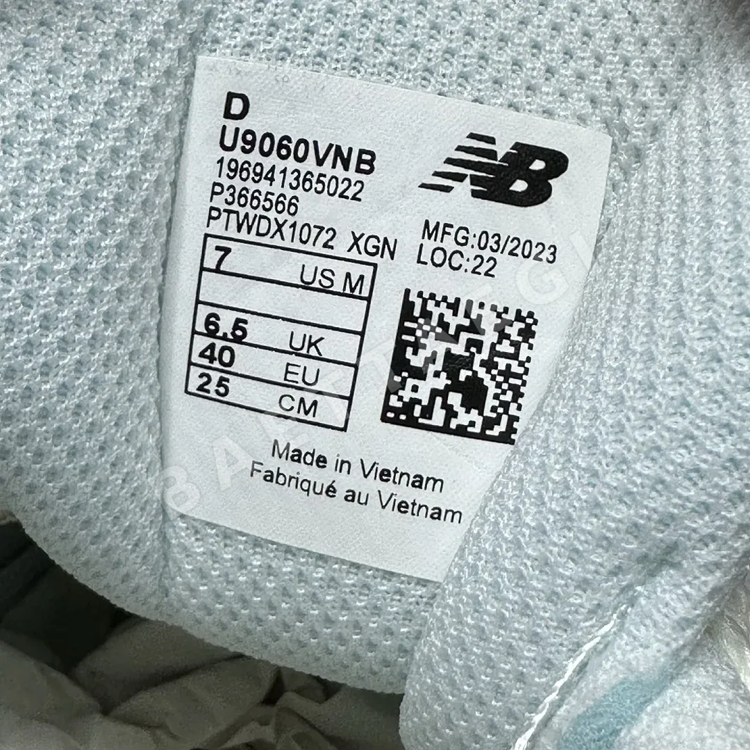 뉴발란스 [C] 9060 화이트 블랙 U9060VNB 202111 New Balance 9060 상세 이미지 5