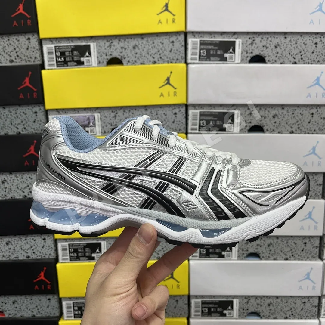 아식스 [ZC] 젤 카야노 14 1203A961-101 200322 Asics Gel-Kayano 14 JJJJound White Blue 상세 이미지 8