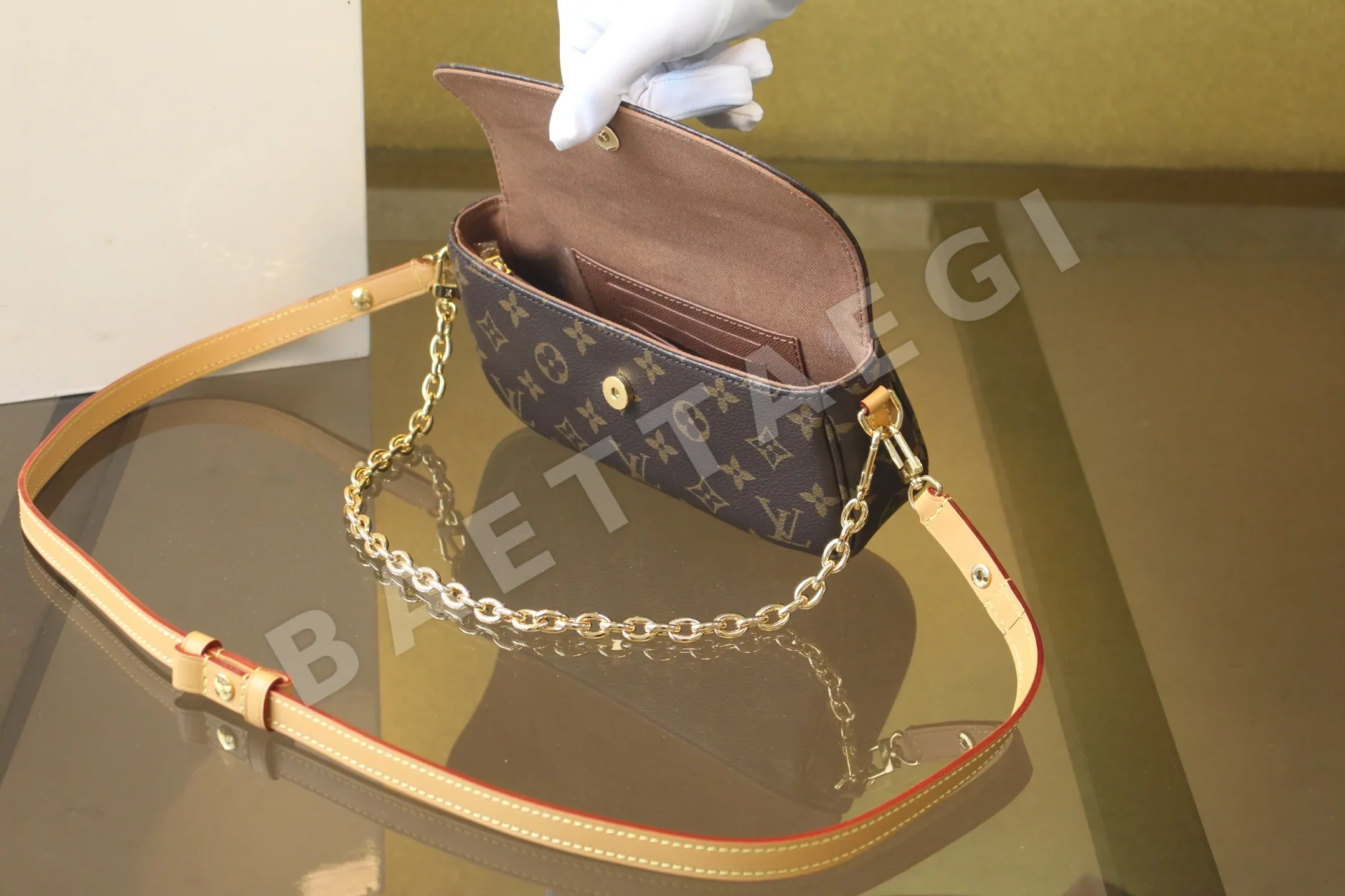 루이비통 모노그램 캔버스 숄더백 M81911 상세 이미지 8