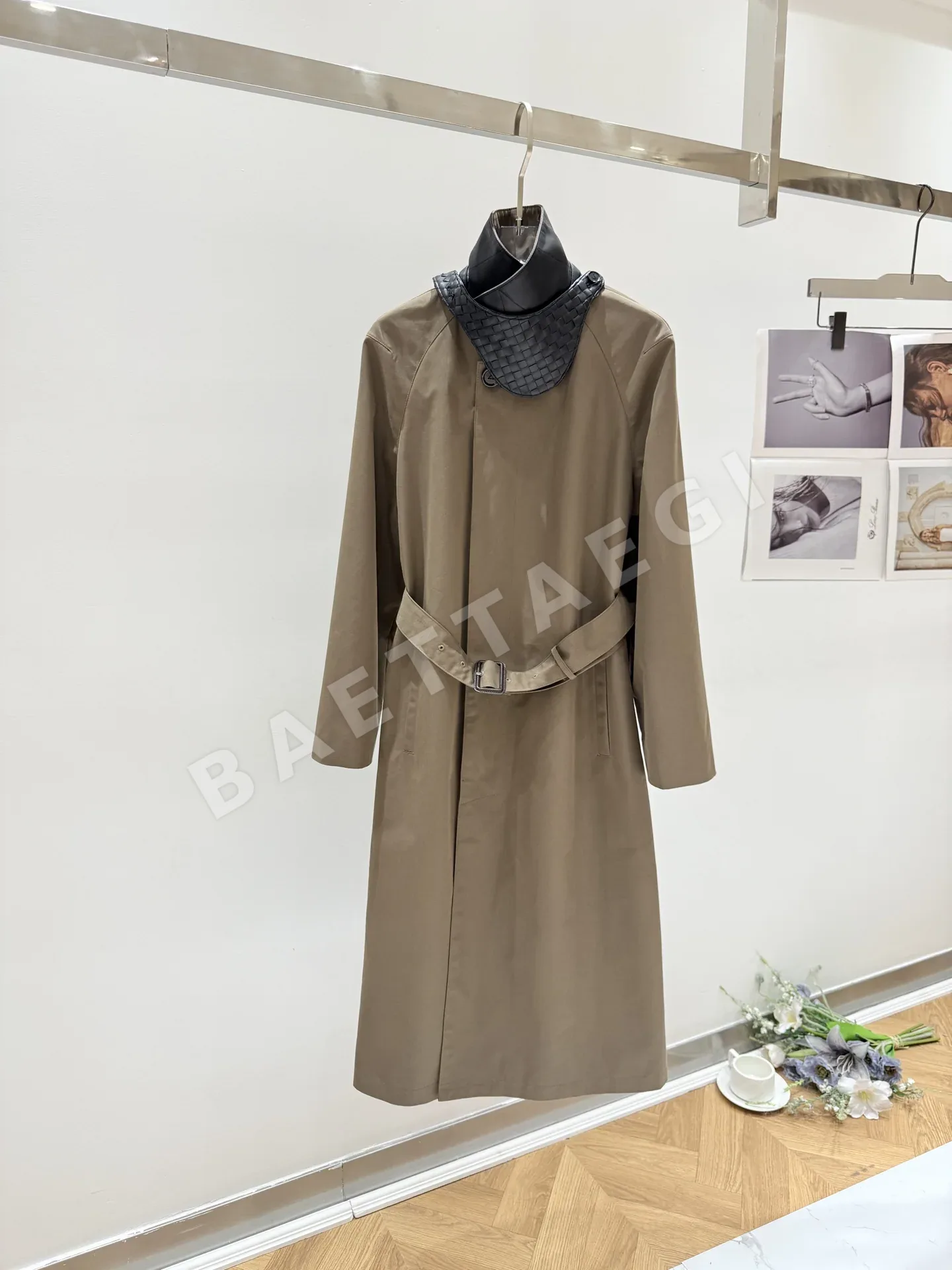 보테가베네타 라펠카라 여성 자켓 상세 이미지 2