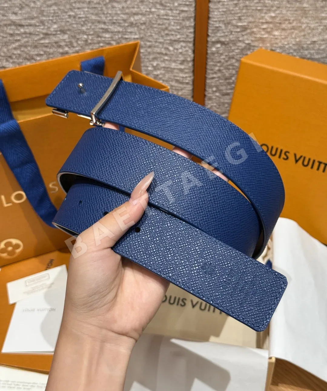 루이비통 디멘션 드리프트 40mm 리버시블 벨트 상세 이미지 4