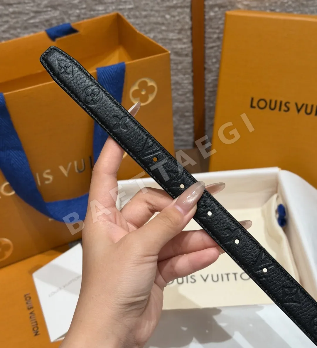 루이비통 코르델리아 20mm 리버시블 벨트 상세 이미지 8