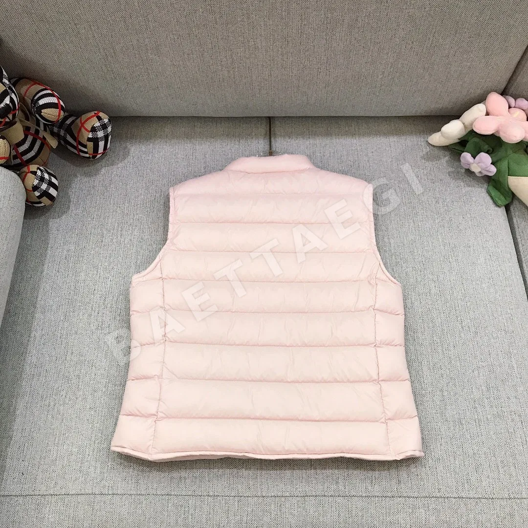 몽클레르 걸즈 스탠드카라 다운베스트 상세 이미지 9