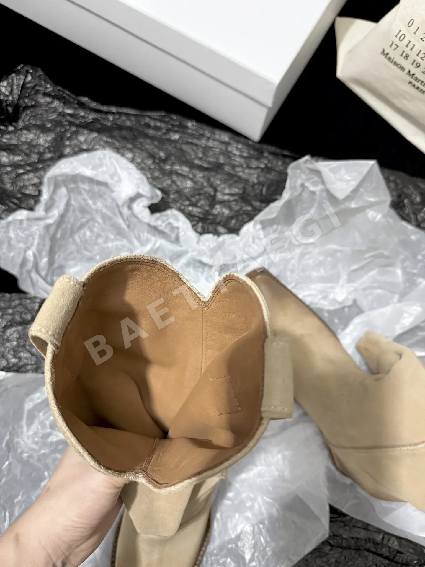 마르지엘라 부츠 웨지 힐 상세 이미지 8