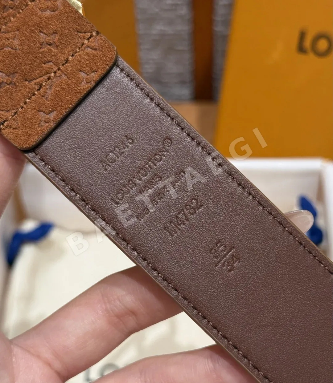 루이비통 라이트프로그 35mm 벨트 상세 이미지 8