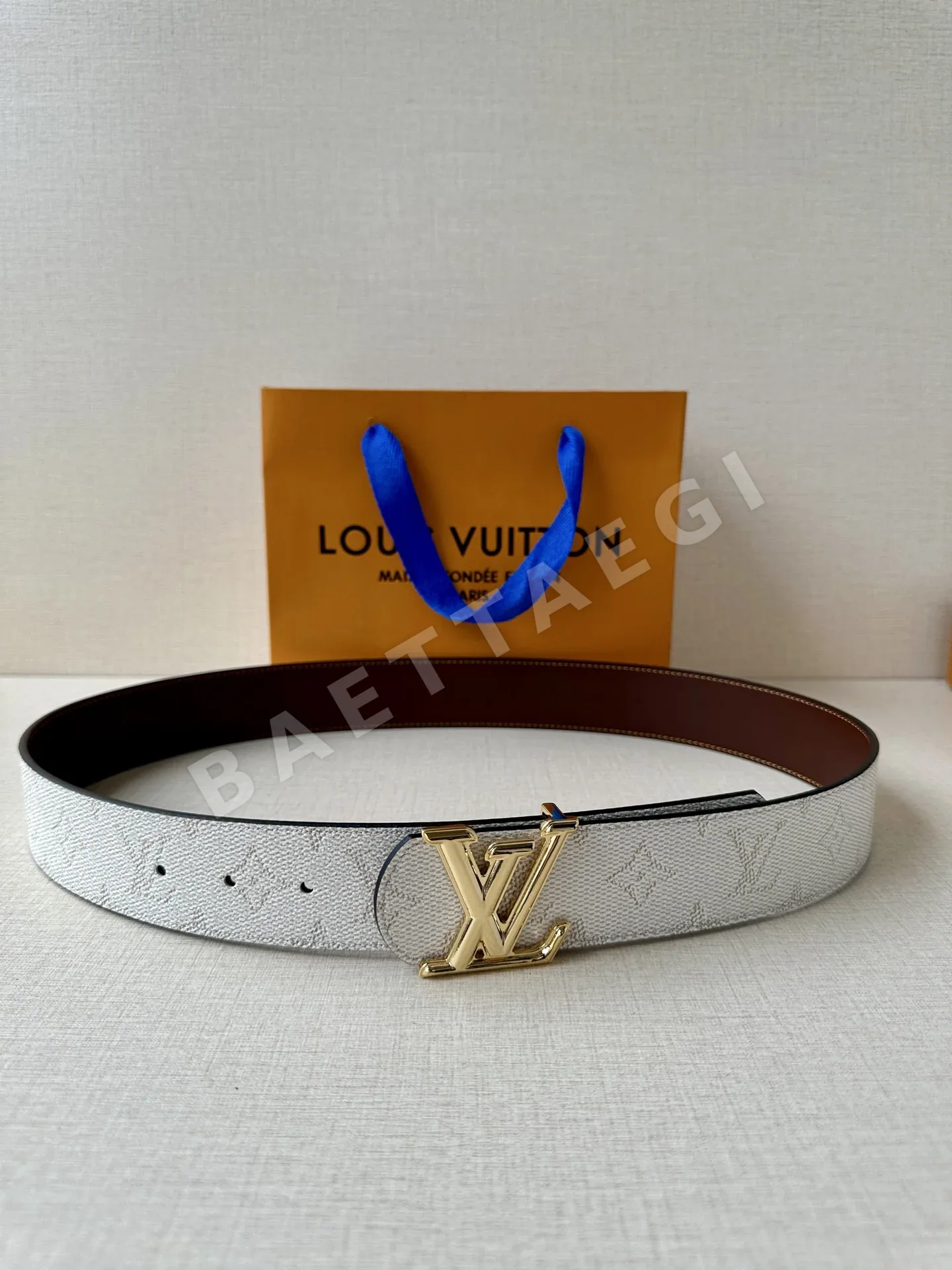 루이비통 LV 디멘션 모노그램 리버시블 벨트 57591