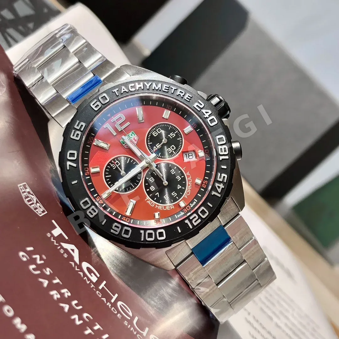 태그호이어 포뮬러 1 크로노그래프 쿼츠 남성 시계 레플리카 45508 TAG Heuer 상세 이미지 8