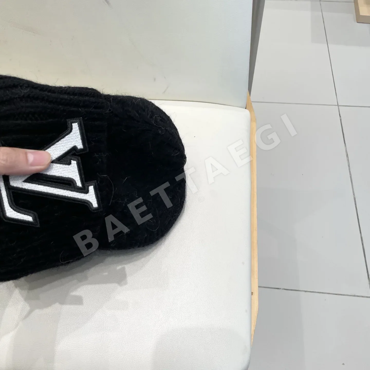 루이비통 울 래빗 퍼 니트 모자 상세 이미지 6