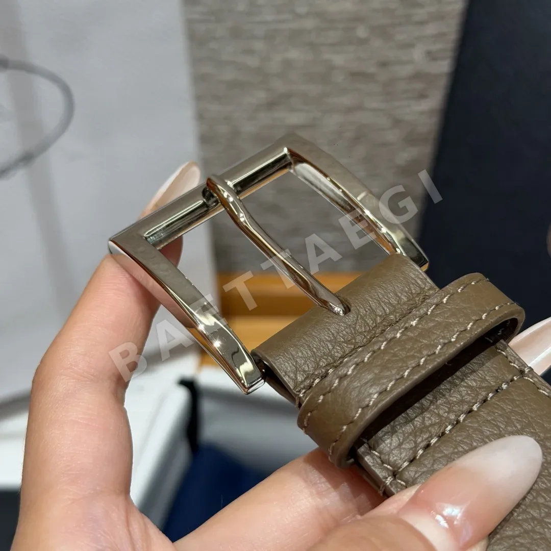 프라다 가죽 벨트 33mm 상세 이미지 5