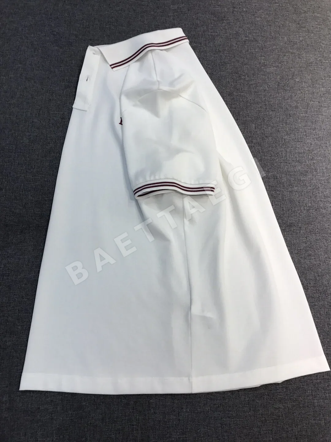 발리 메시 피케 카라 반팔 셔츠 남성용 상세 이미지 2