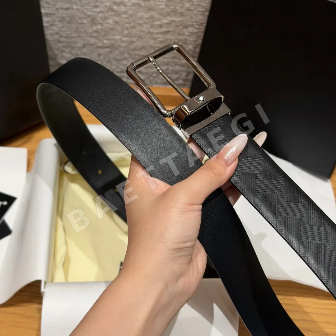몽블랑 사피아노 소가죽 양면 벨트 상세 이미지 7
