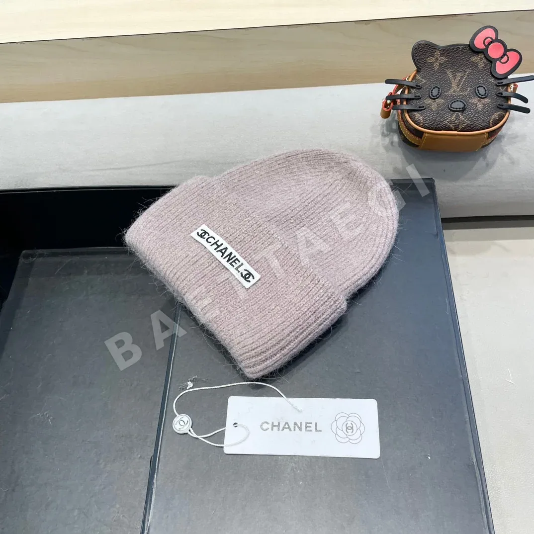 샤넬 더블 C 니트 비니 모자 상세 이미지 2
