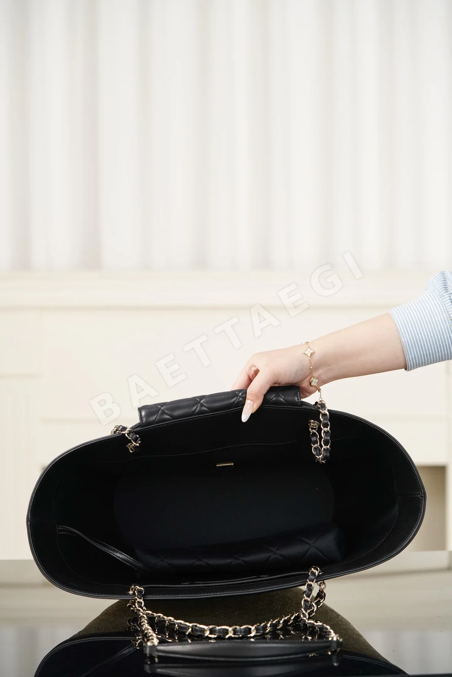 샤넬 라피아 라탄 바스켓 가방 상세 이미지 8