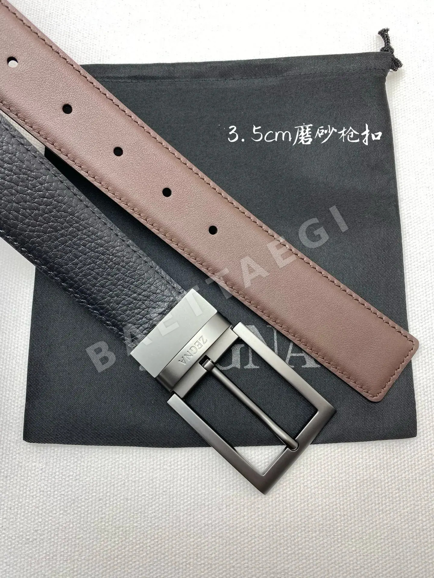 제냐 벨트 59242 Zegna Belt 상세 이미지 6