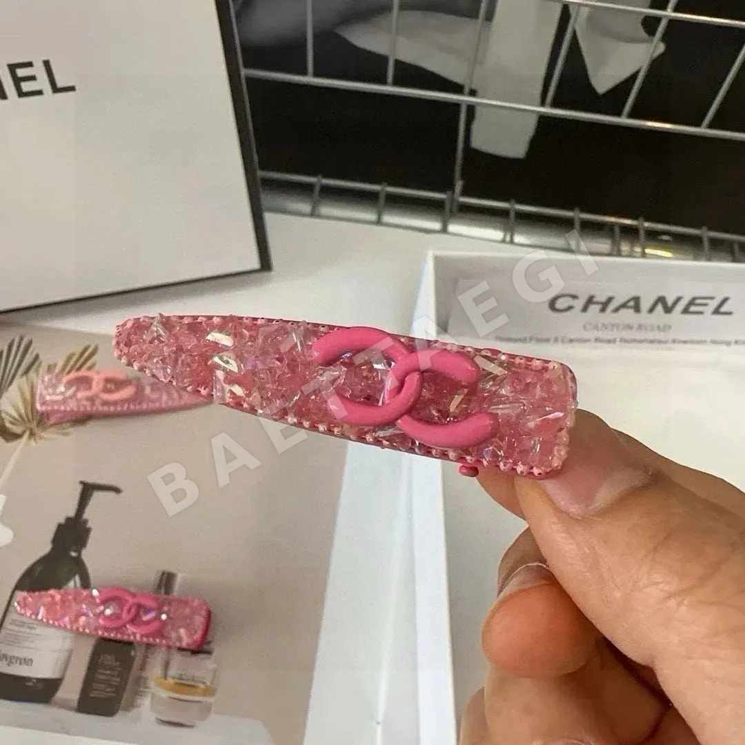 샤넬 수제 앞머리용 사이드 클립 헤어악세사리 상세 이미지 4