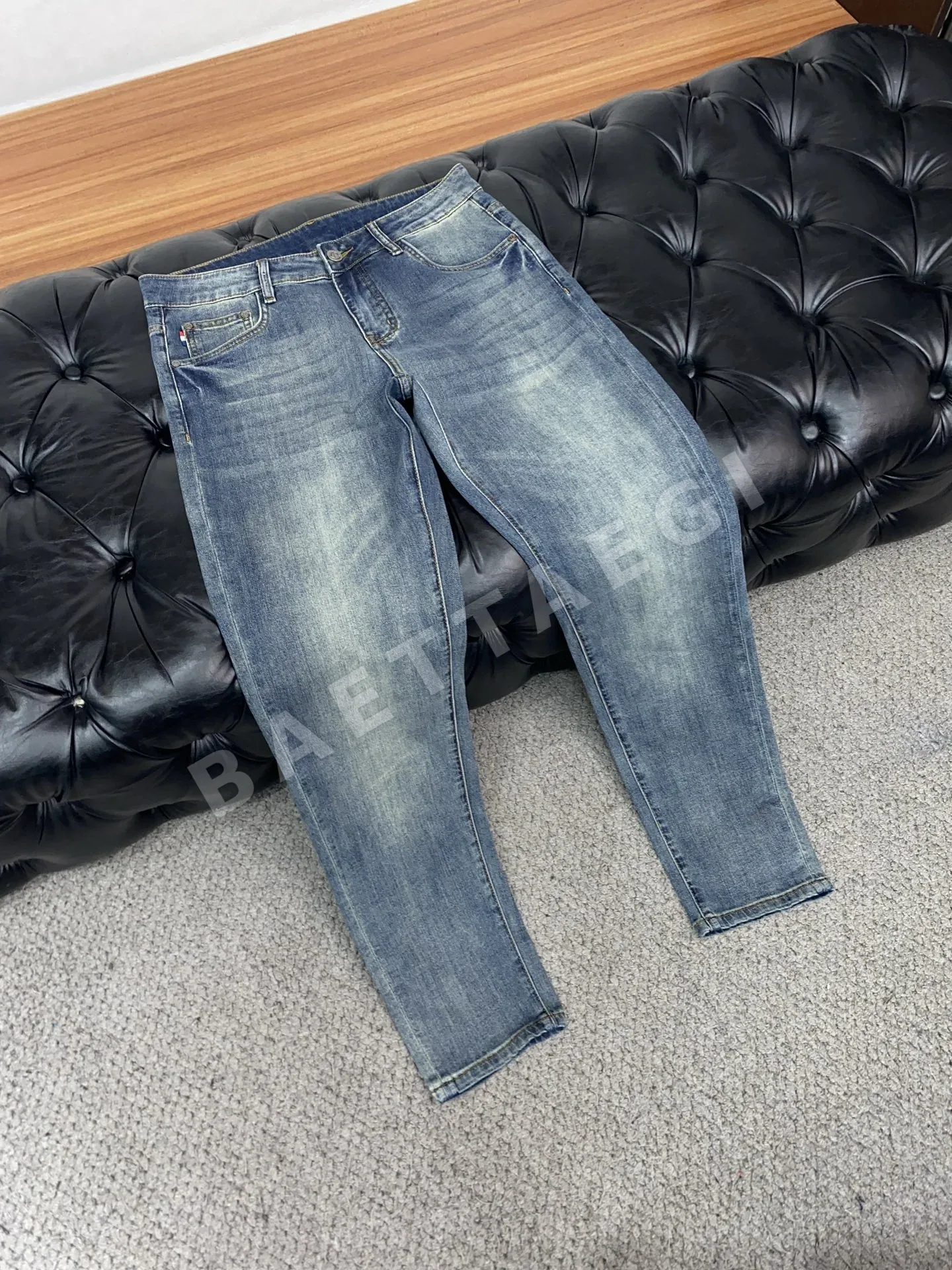 몽클레르 남성 데님 바지 상세 이미지 6