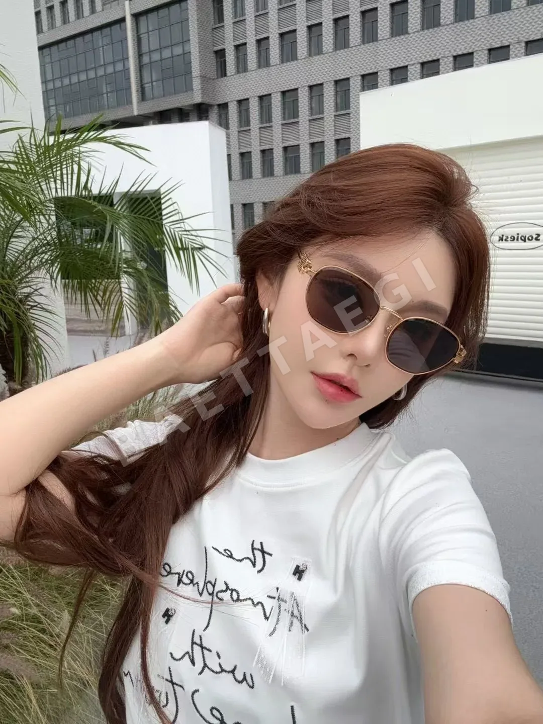 미우미우 MU56 ZS 선글라스 상세 이미지 5