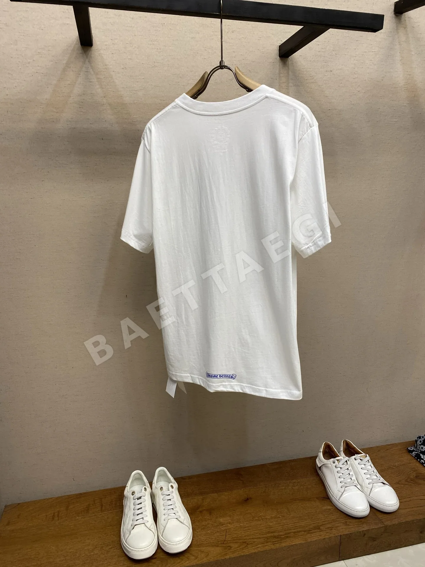 크롬하츠 패턴 프린트 반팔 셔츠 상세 이미지 2
