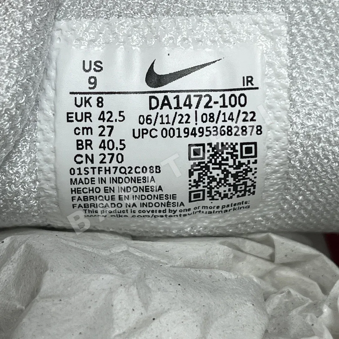 나이키 [DF] 에어 맥스 플러스 DA1472-100 201695 Nike Air Max Plus Supreme White 상세 이미지 7