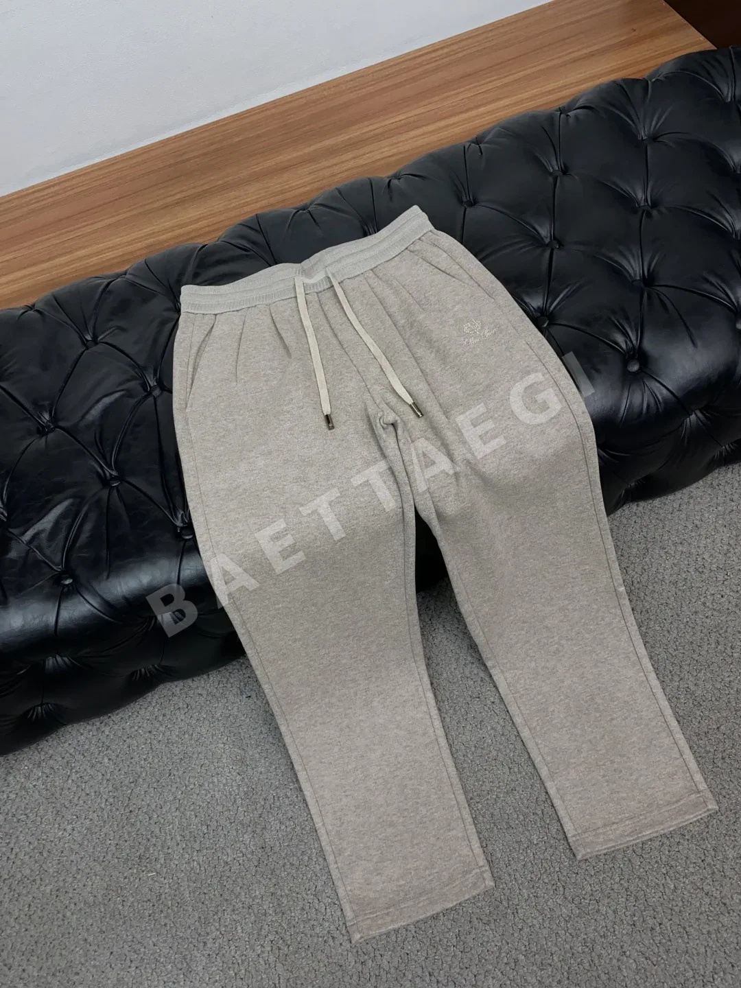 로로피아나 캐시미어 울 혼방 스트레이트 바지 상세 이미지 6
