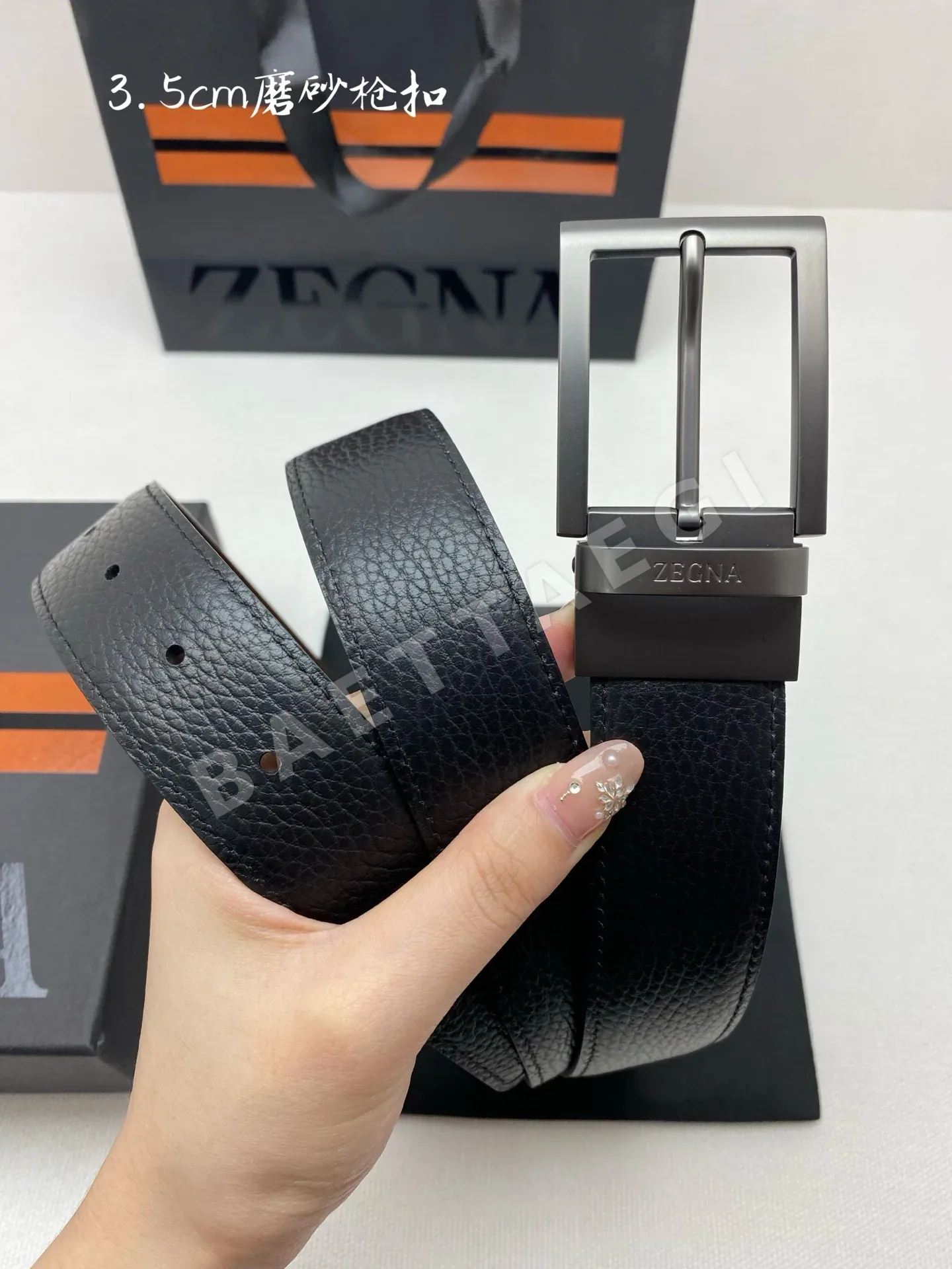 제냐 벨트 59242 Zegna Belt 상세 이미지 2