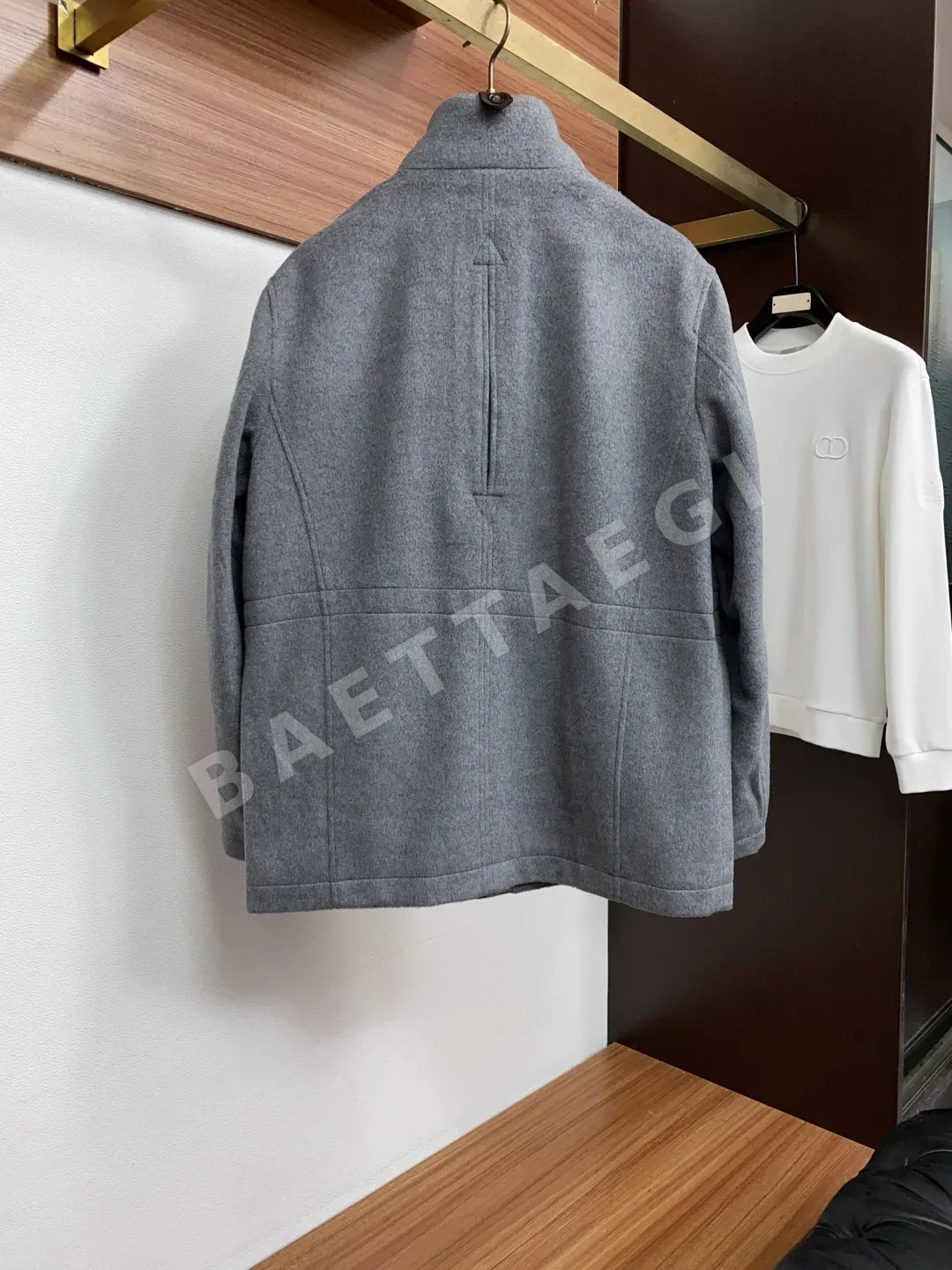 로로피아나 울 스탠드카라 남성 자켓 상세 이미지 10