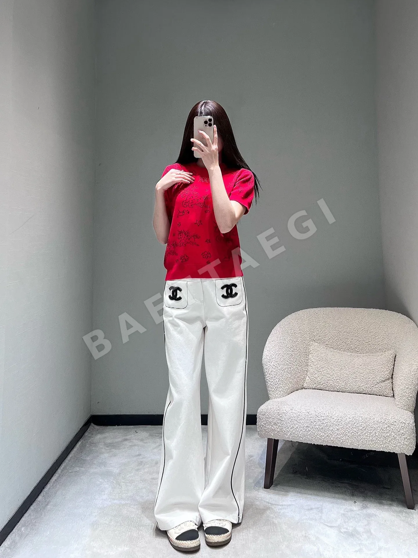디올 여성 반팔 상세 이미지 6