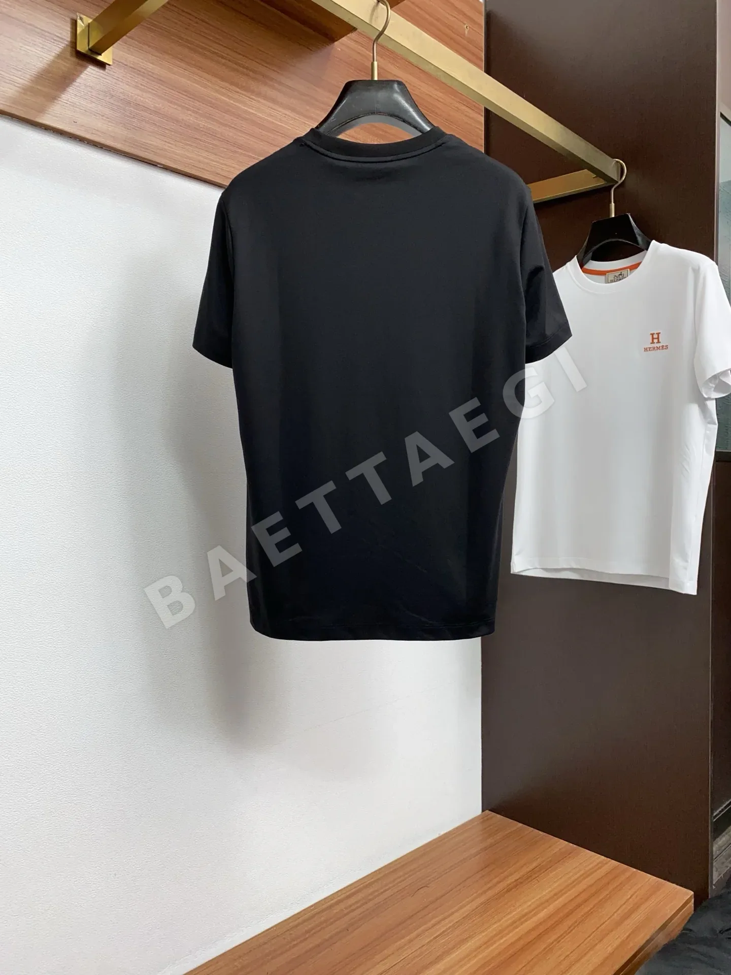 에르메스 크루넥 코튼 반팔 티셔츠 상세 이미지 11