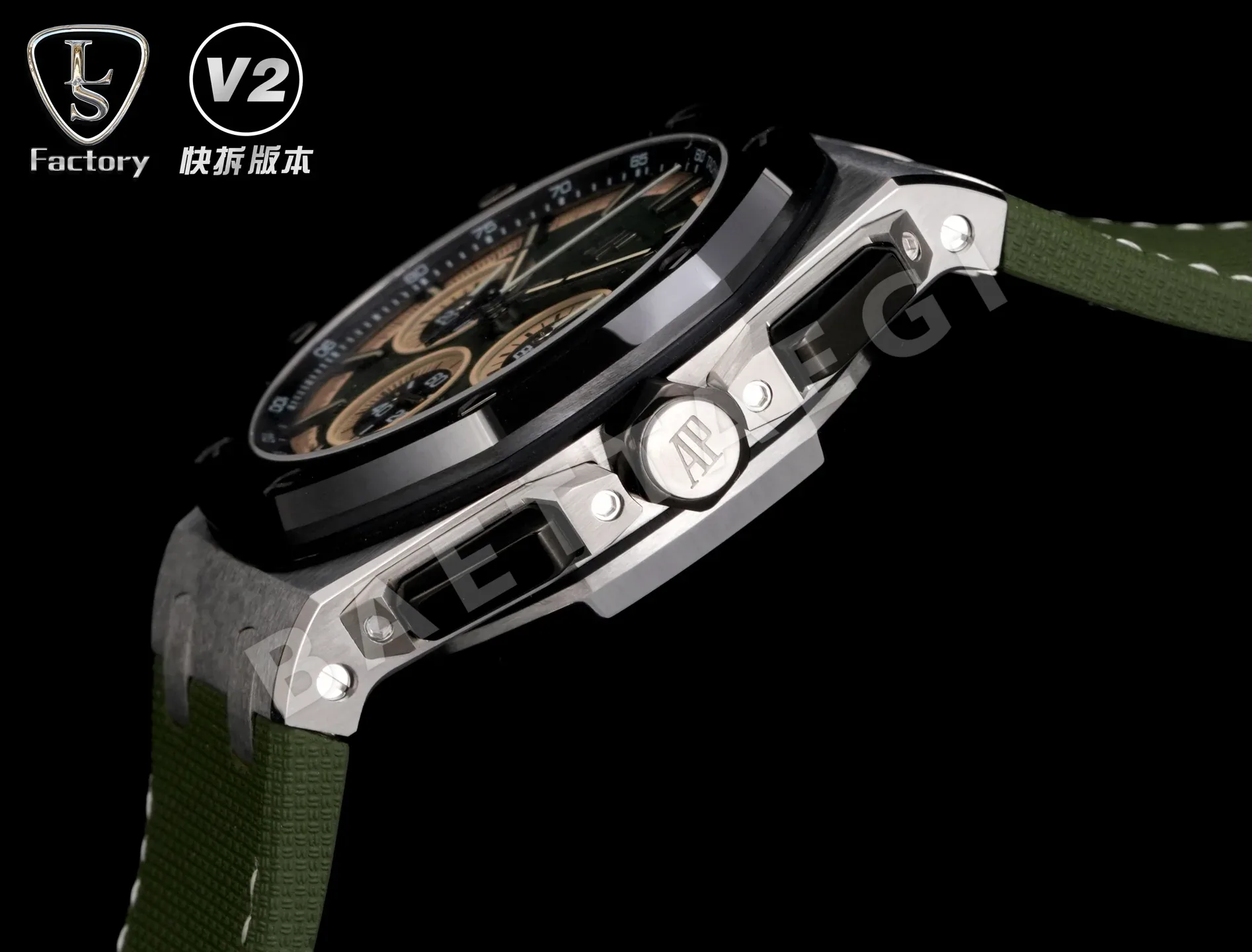 오데마피게 로열 오크 오프쇼어 43mm 스테인리스 시계 상세 이미지 6