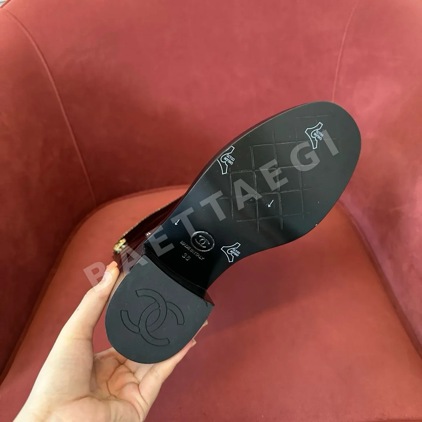 샤넬 부츠 가죽 클래식 퀼팅 상세 이미지 6