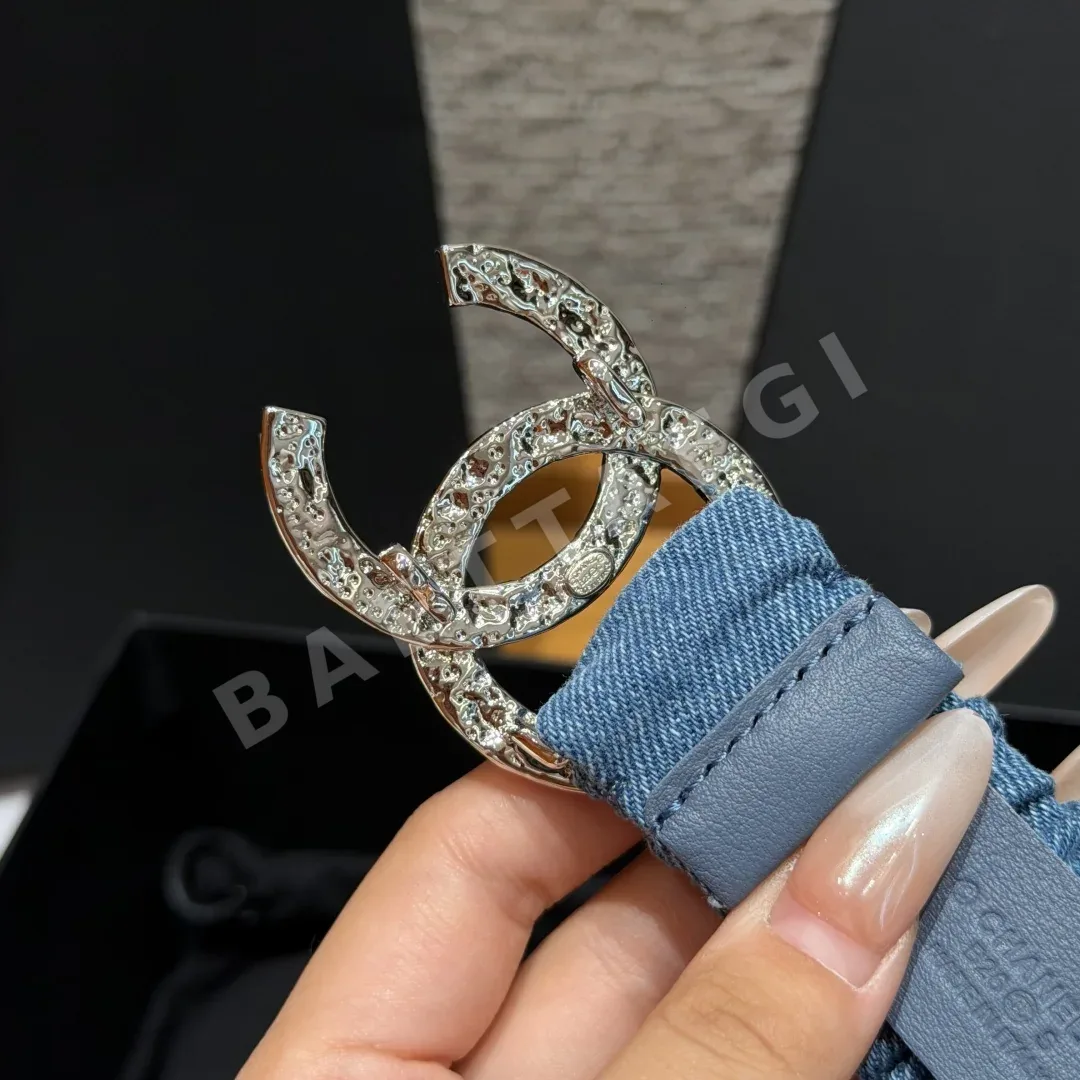 샤넬 램스킨 진주 더블 C 허리벨트 30mm 상세 이미지 4