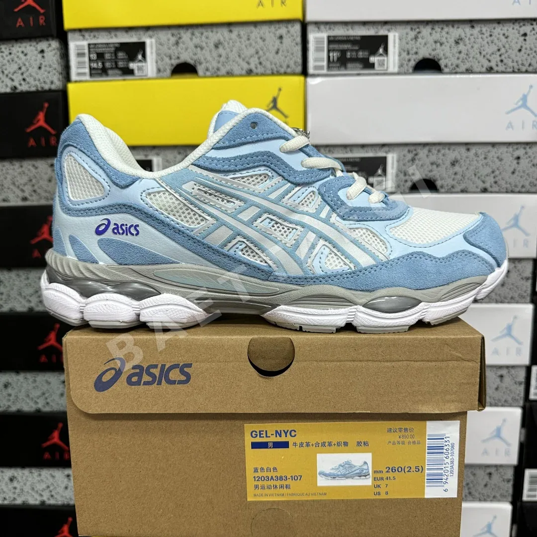 아식스 [CZ] 젤 NYC 1203A383-107 200243 Asics Gel-NYC Cream Arctic Sky