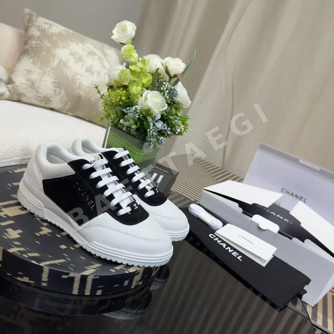 샤넬 컬러 블록 스니커즈 94303