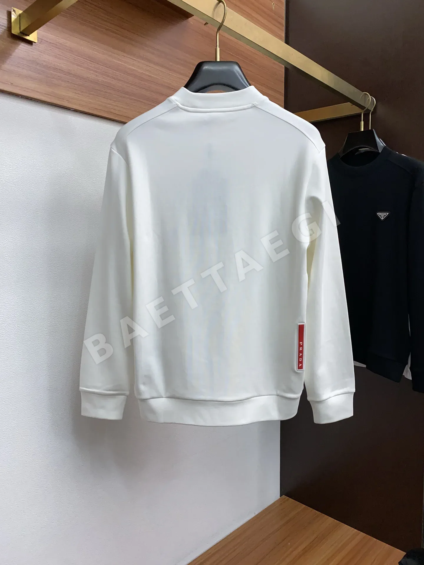 프라다 모달 플리스 남성 긴팔 스웨트셔츠 상세 이미지 9
