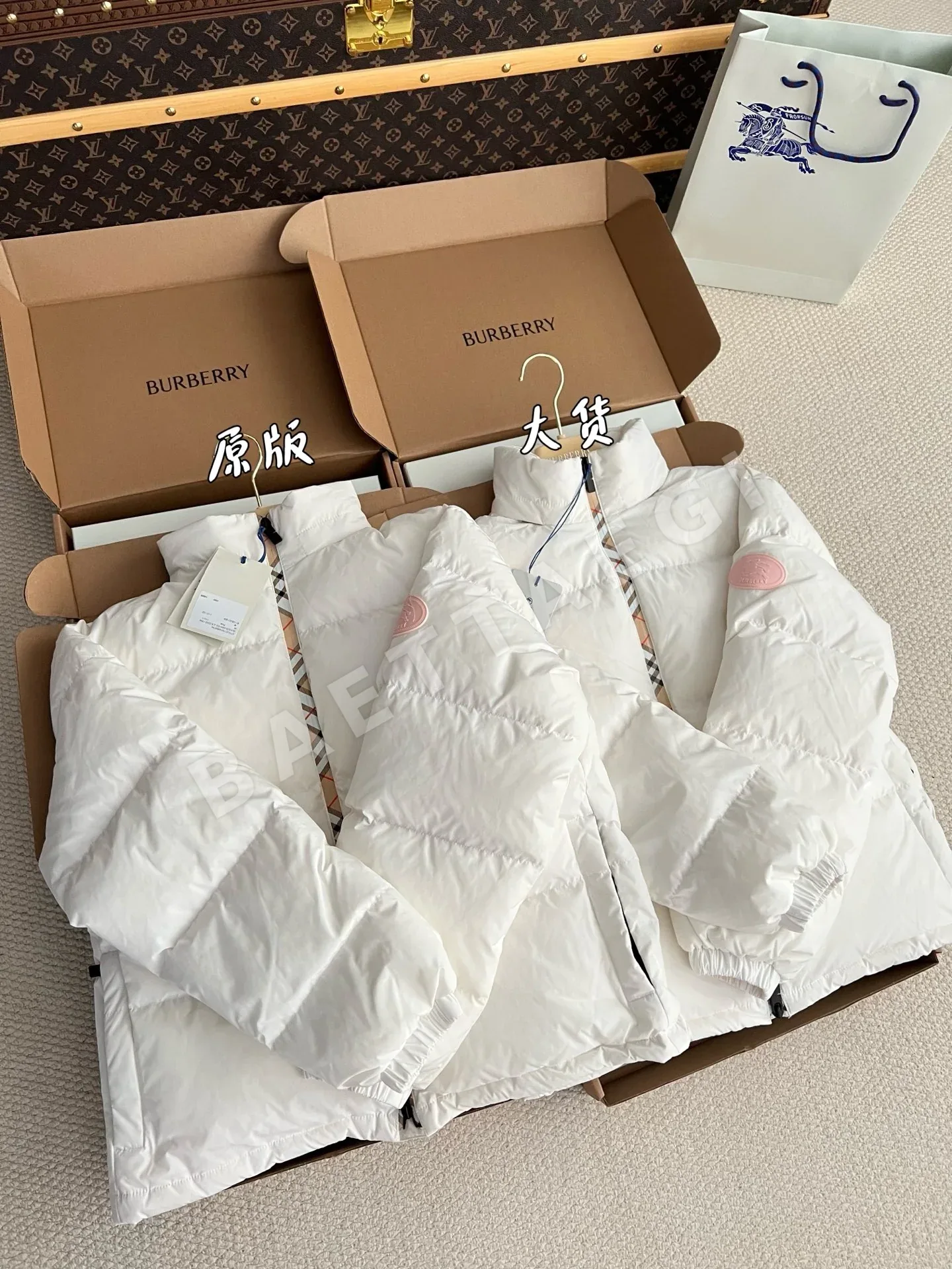 버버리 여성 다운 패딩 209220