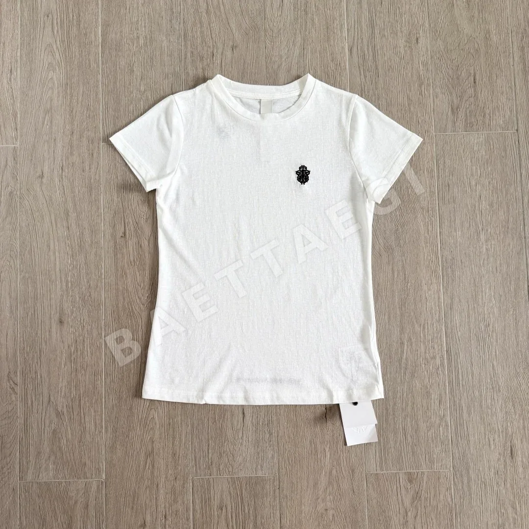 크롬하츠 여성 슬림핏 반팔 티셔츠 53066