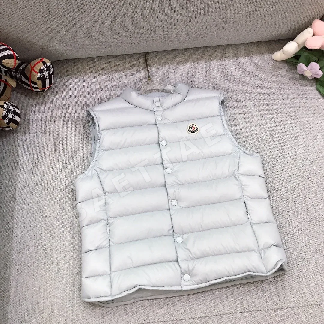 몽클레르 걸즈 스탠드카라 덕다운 베스트 상세 이미지 2