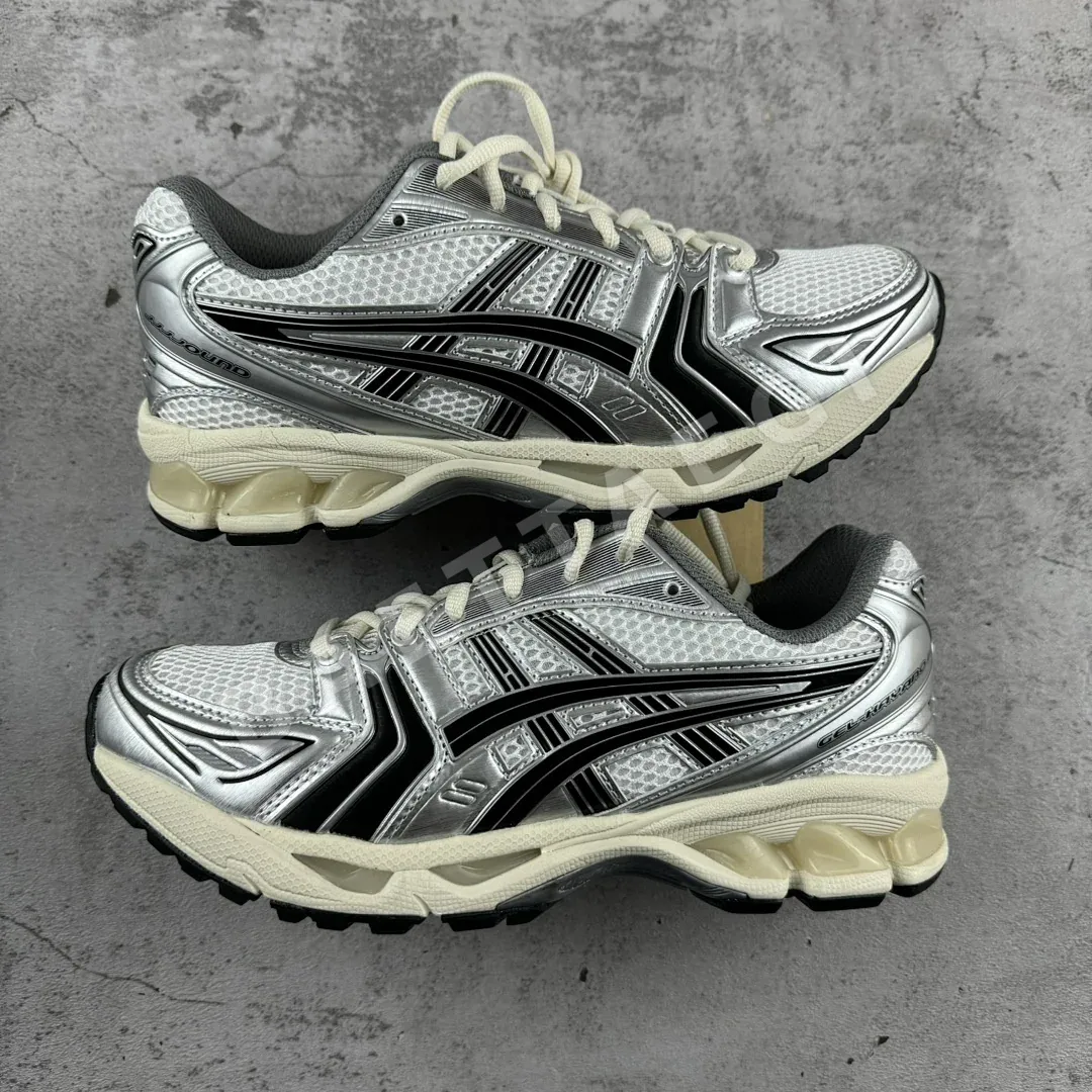 아식스 [ZC] 젤 카야노 14 1201A457-101 200237 Asics Gel-Kayano 14 JJJJound Silver Black 상세 이미지 6