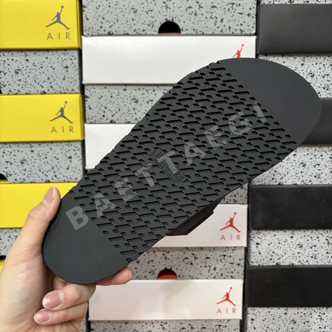 에르메스 [YX] 블랙 블루 205752 Hermes Chypre Sandal / 상세 이미지 8
