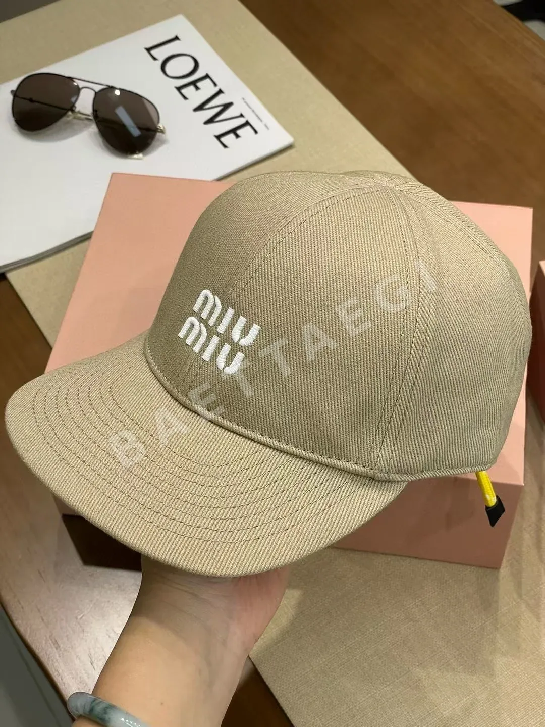 미우미우 모자 80865 Miu Miu Cap 상세 이미지 6
