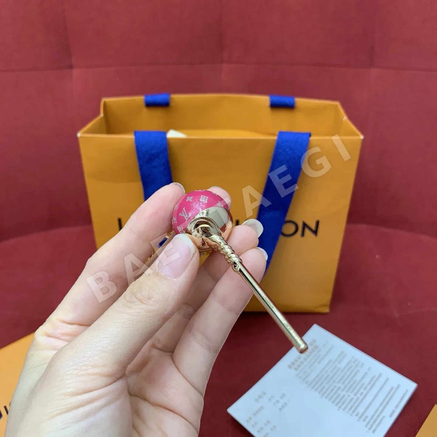 루이비통 캔디 모양 키링 M03519 상세 이미지 4