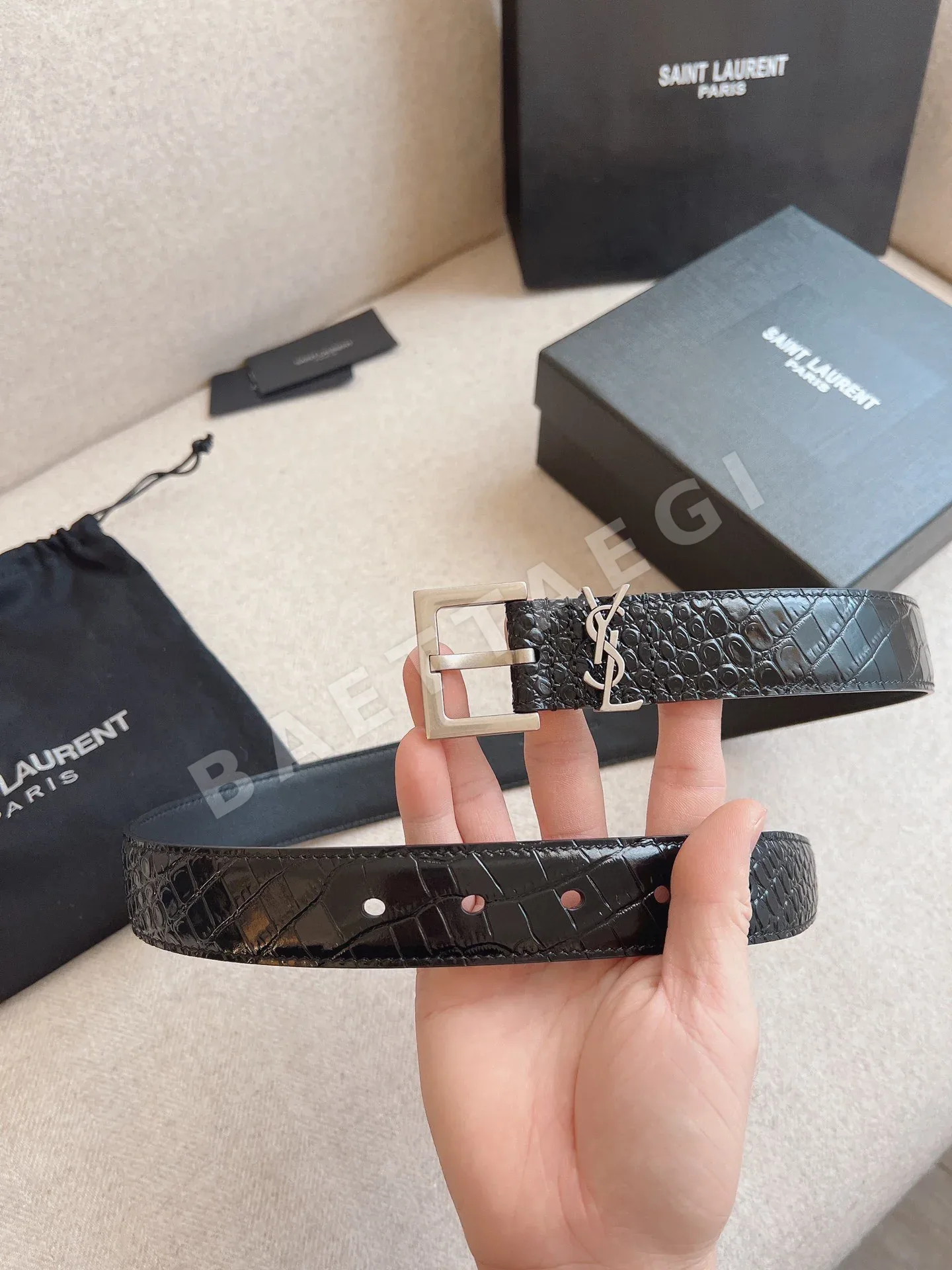 생로랑 벨트 58336 Saint Laurent Belt 상세 이미지 2