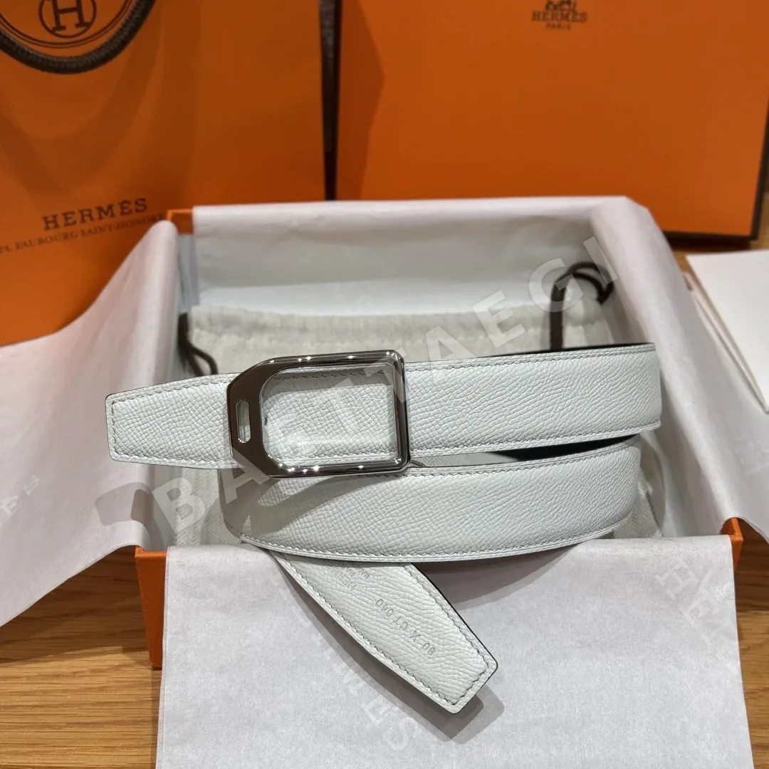 에르메스 조키 버클 앱송 가죽 벨트 175523