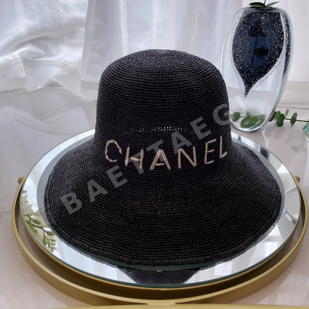 샤넬 라피아 썬햇 모자 82306
