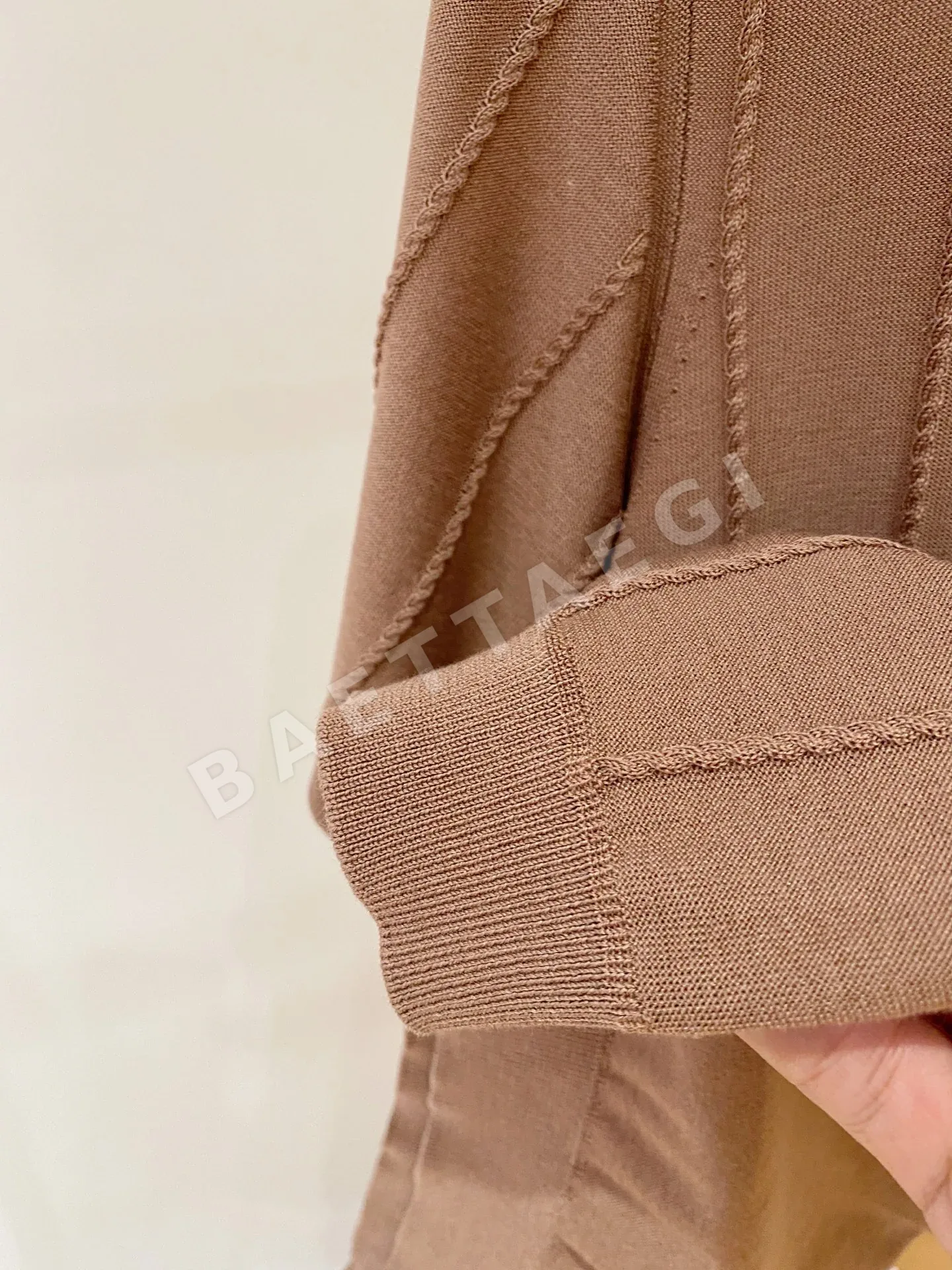로로피아나 남성 린넨 혼방 반팔 티셔츠 상세 이미지 7