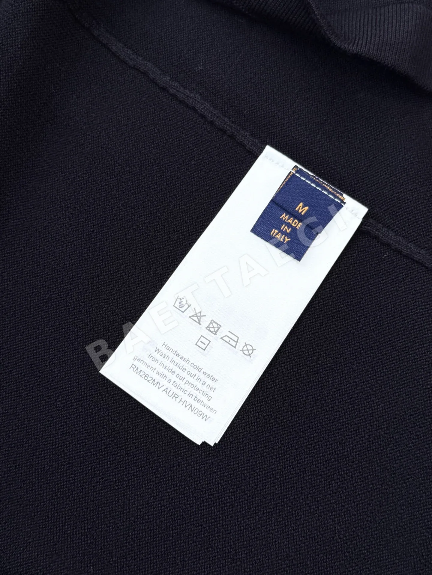 루이비통 라인스톤 니트 반팔 니트 티셔츠 상세 이미지 8