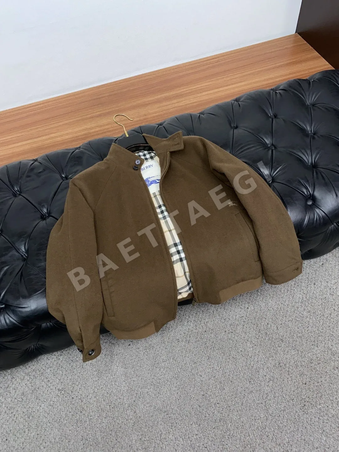 버버리 뉴 울 남성 자켓 상세 이미지 6