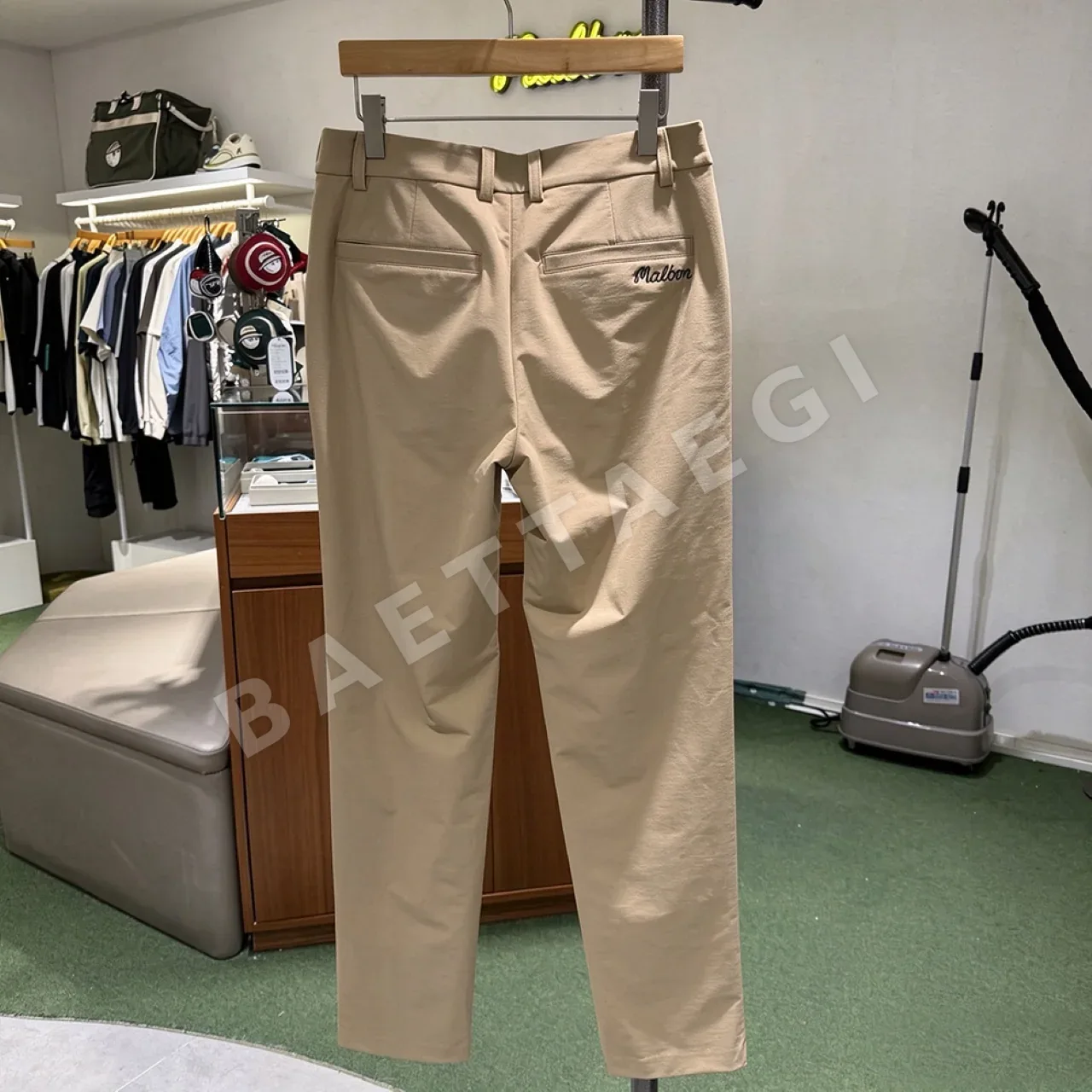 말본 남성 캐주얼 스트레이트 팬츠 상세 이미지 5