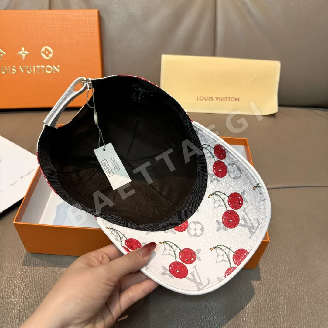 루이비통 LV 체리 디자인 야구모자 상세 이미지 6